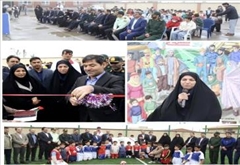 افتتاح زمین چمن مصنوعی مدرسه امام حسن مجتبی (ع) آبی بیگلو؛ تأکید بر نقش ورزش در سلامت جسم و روح دانش‌آموزان